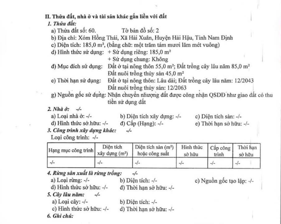 Đất nền mặt đường Tây Sông Múc, xã Hải Xuân, 180m² giá 2 tỷ - Cơ hội đầu tư hấp dẫn!