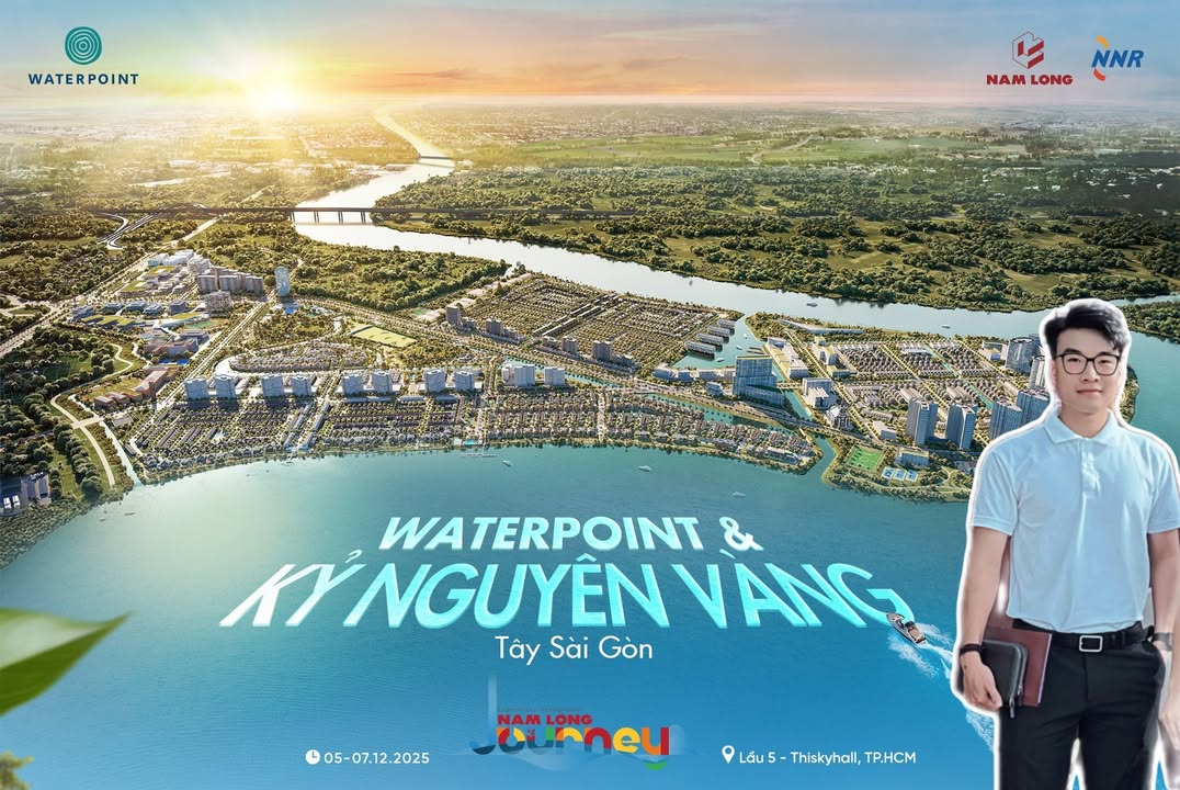 Nhà phố vườn Waterpoint Bến Lức 90m² giá 4.3 tỷ - Cơ hội đầu tư tuyệt vời!