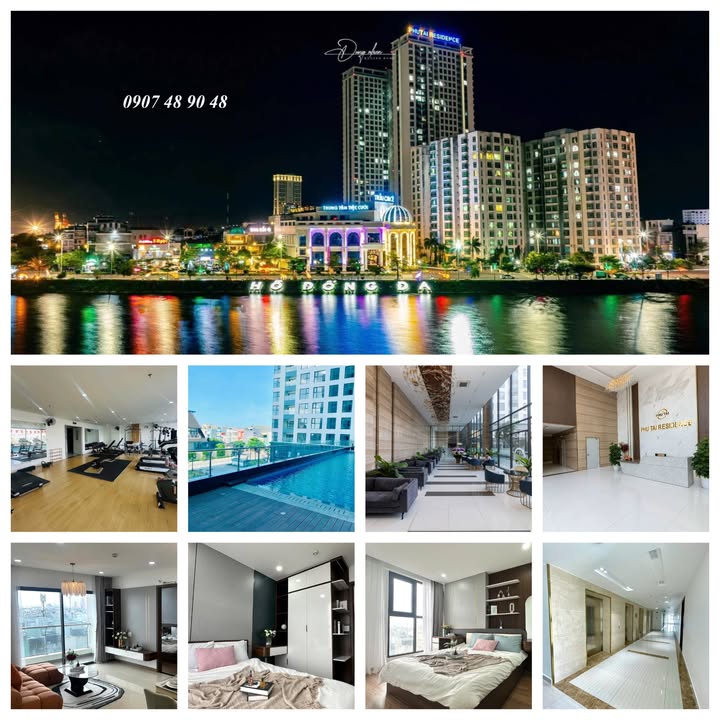 Căn hộ Phú Tài Residences Quy Nhơn 52m² giá 1.55 tỷ - Sổ hồng sở hữu vĩnh viễn!