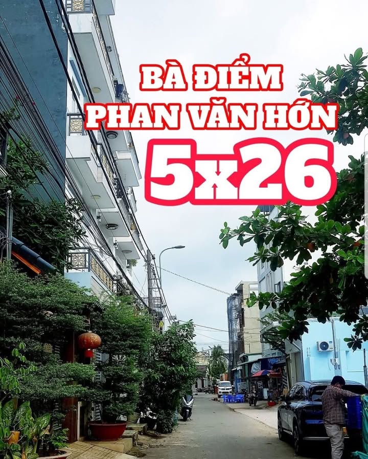 Nhà phố Bà Điểm Hóc Môn 130m² giá 5 tỷ - Vị trí đẹp, giao thông thuận lợi!