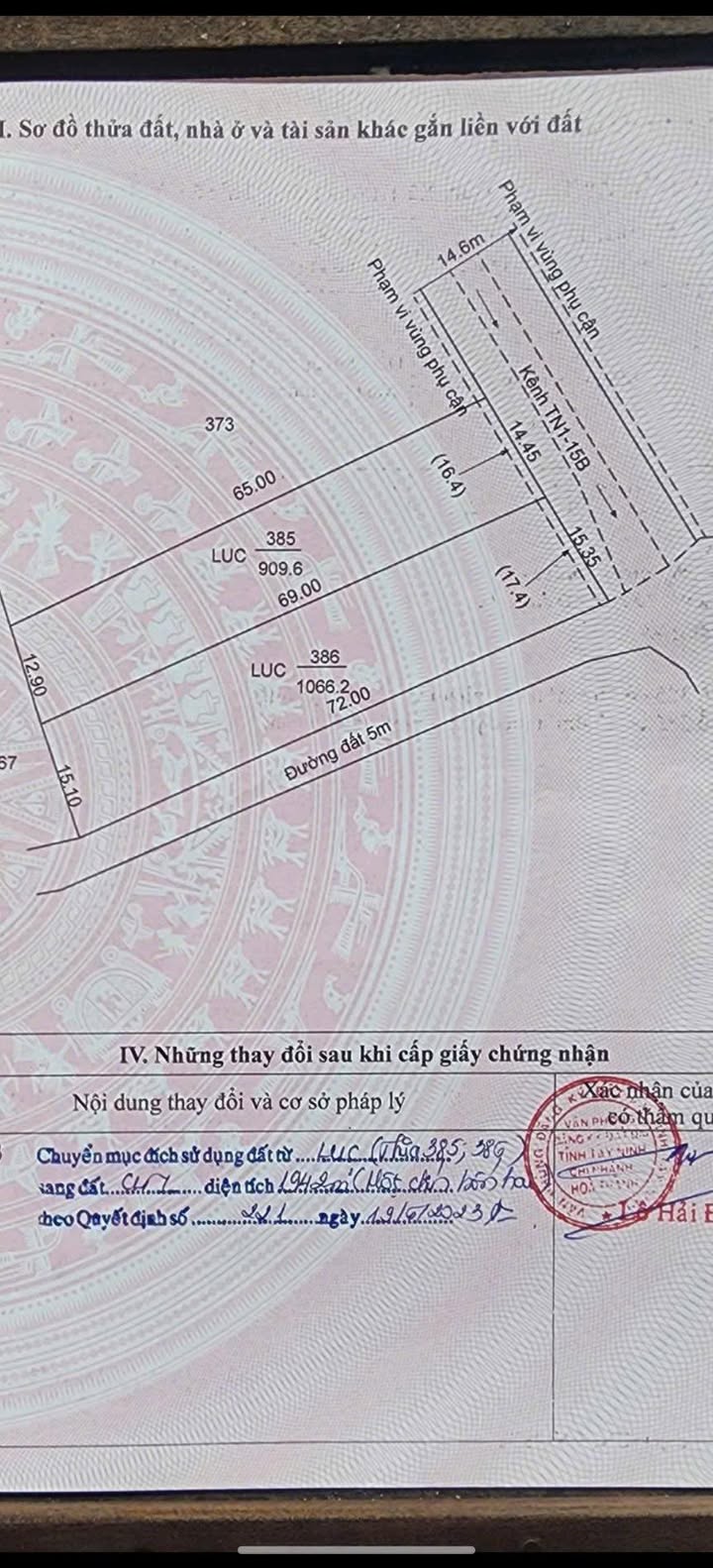 Đất nền Hòa Thành Tây Ninh 2000m² giá 780 triệu - Cơ hội đầu tư tuyệt vời!