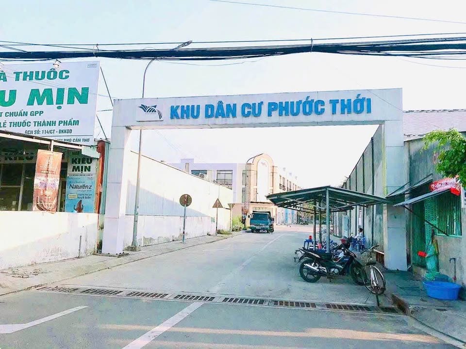 Đất nền góc 2 mặt tiền KDC Phước Thới 80m² - Sổ đỏ chính chủ, giá hấp dẫn!