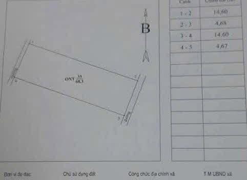 Đất dịch vụ Sài Sơn Quốc Oai 68.3m² giá 70 triệu - Vị trí đẹp gần khu du lịch