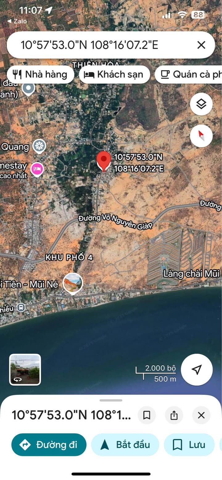 Đất Mặt Tiền Hồ Quang Cảnh, Thiện Nghiệp 1050m² giá 4.2 tỷ - Đầu tư sinh lời ngay!