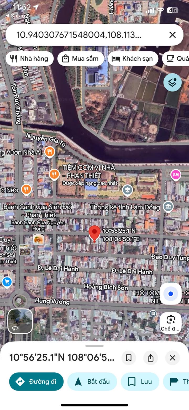 Đất mặt tiền Võ Văn Kiệt, Phú Thủy 115m² giá 6.8 tỷ - Tiềm năng tăng giá cao!