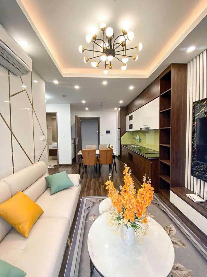 Căn hộ Hoàng Huy Commerce Hải Phòng 50m² giá 9.5 triệu - Full nội thất, sẵn sàng vào ở!