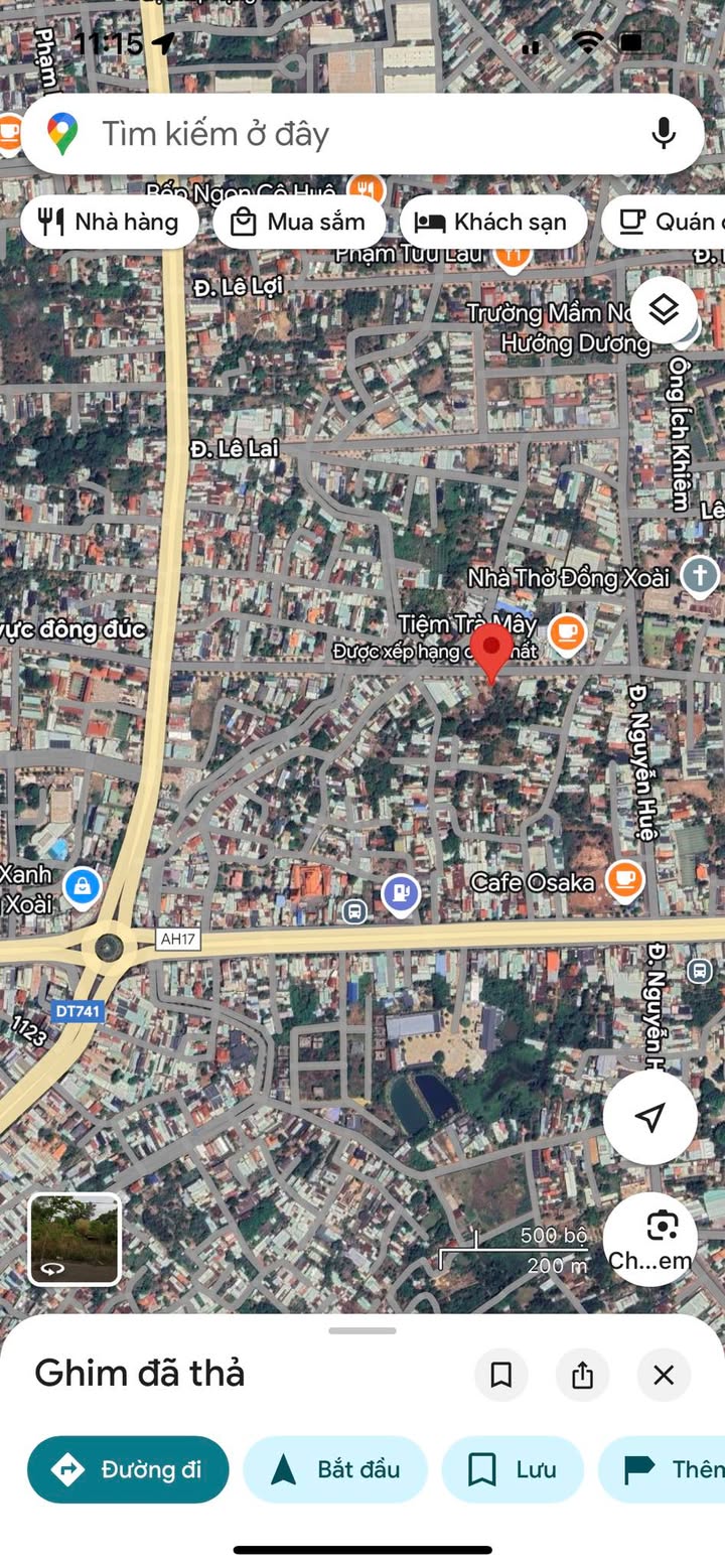 Đất nền đường Lý Thường Kiệt, Tân Đồng 256m² giá 2.5 tỷ - Vị trí tam giác đắc địa!