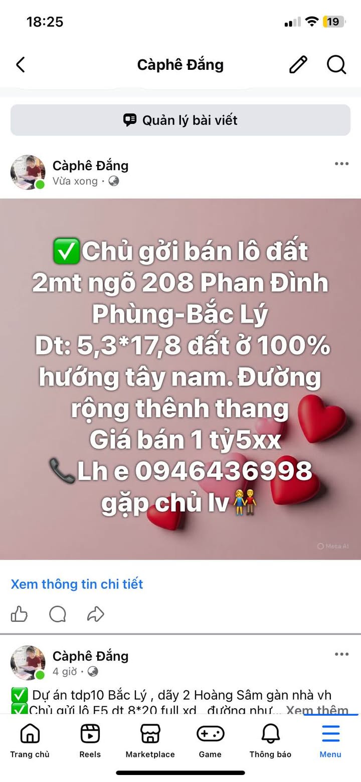 Đất ở 100% tại Ngõ 208 Phan Đình Phùng, Bắc Lý 94.34m² giá 1.5 tỷ - Đầu tư sinh lời!