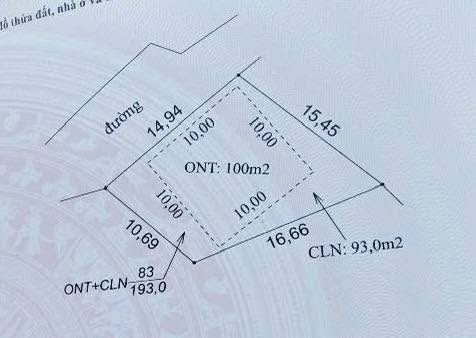 Đất nền Tiến Thịnh, Yên Thế 336.6m² giá chỉ 400 triệu - Cần bán gấp!