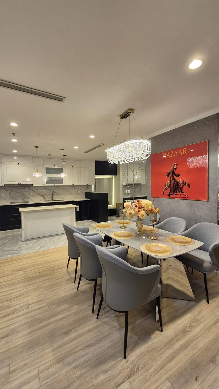 Căn hộ Timescity 4PN, 150m² giá 28 triệu - Full nội thất, view thoáng