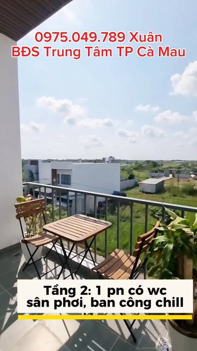 Nhà phố hiện đại Khu Đô Thị Sao Mai Cà Mau 94.5m² giá 3 tỷ - Full nội thất cao cấp!