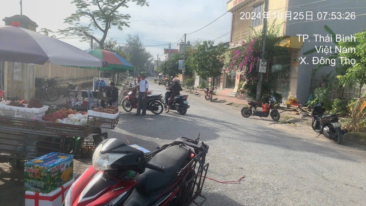 Đất đối diện chợ Đông Thọ Thái Bình 76.5m² giá 1.9 tỷ - Cơ hội đầu tư hấp dẫn!