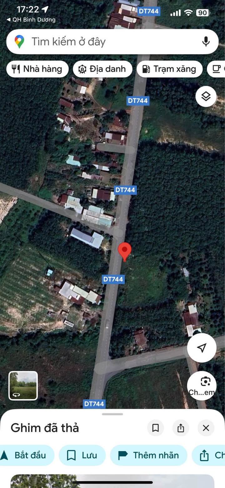 Đất mặt tiền ĐT744, xã Định An, huyện Dầu Tiếng 4400m² giá 1.3 tỷ - Sổ đỏ chính chủ!