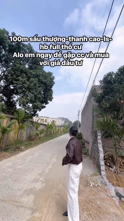 Đất thổ cư 100m² tại Thôn Sấu Thượng, Lương Sơn, Hòa Bình - Đầu tư sinh lời ngay!