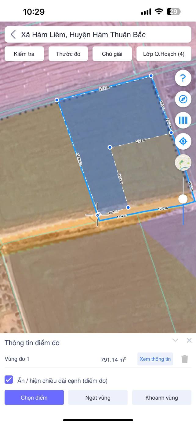 Đất thổ cư 800m² thôn 3 xã Hàm Liêm giá 1.45 tỷ - Đầu tư sinh lời tại KCN Phan Thiết!