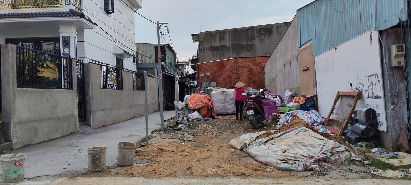 Đất nền mặt tiền đường 412, Bình Mỹ, Củ Chi, 123m² - Lợi thế lô góc 2 mặt tiền!