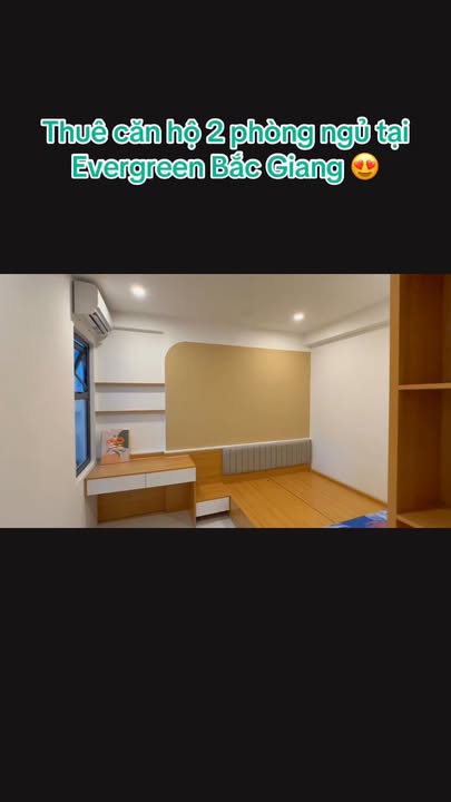 Cho thuê căn hộ & shophouse Evergreen Bắc Giang 2.5 triệu/tháng - Đa dạng lựa chọn, vào ở ngay!