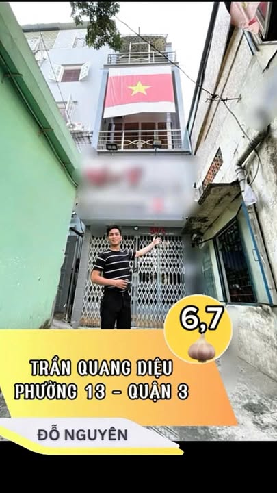 Bán nhà mặt tiền Trần Quang Diệu, Quận 3, 25m², 6 tỷ - Kinh doanh đắc địa!