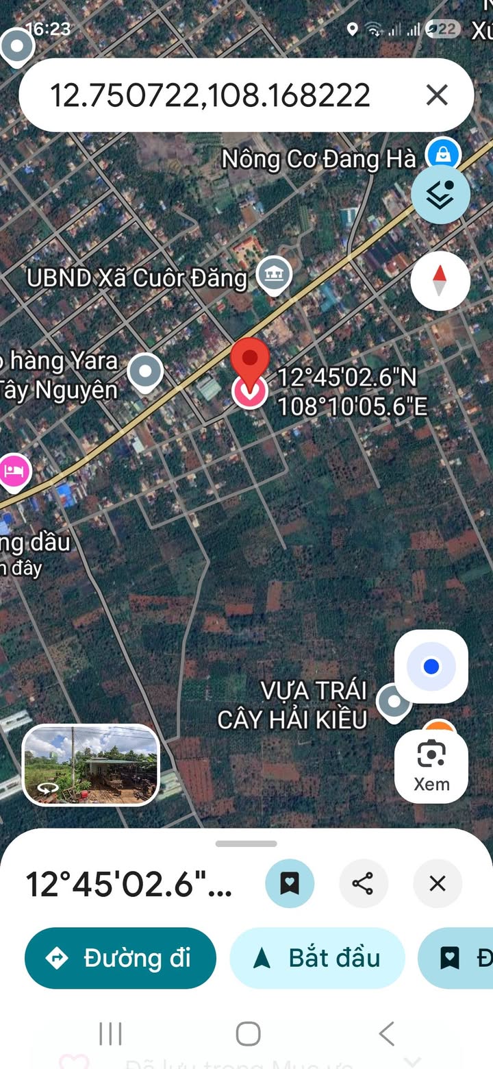 Đất nền xã Cuôr Đăng, Đắk Lắk 605m² giá 1.98 tỷ - Tiềm năng đầu tư lớn!