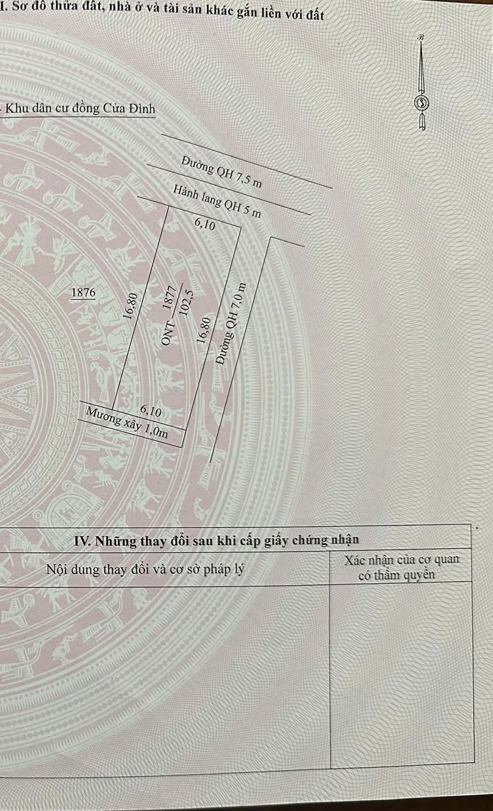 Đất nền Thiệu Giao 103m² giá 1.9 tỷ - Cơ hội đầu tư hấp dẫn!