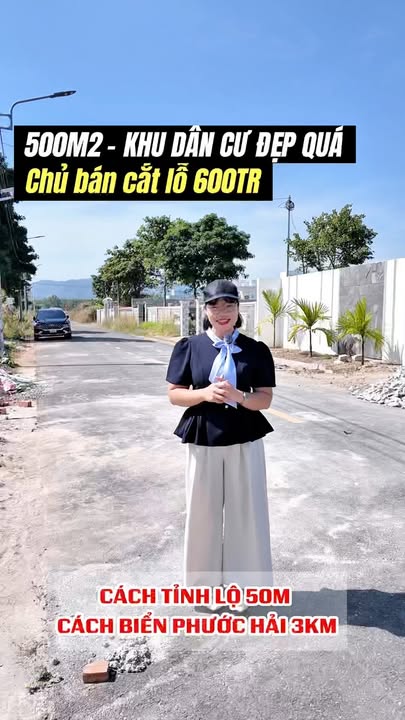 Đất nền 500m² Phước Hải, Bà Rịa - Vũng Tàu - Gần biển chỉ 5 phút!