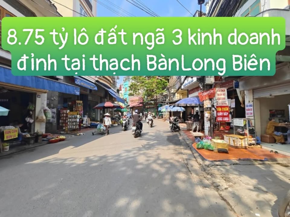 Nhà mặt phố Thạch Bàn Long Biên 52m² giá 8.7 tỷ - Kinh doanh đỉnh cao!