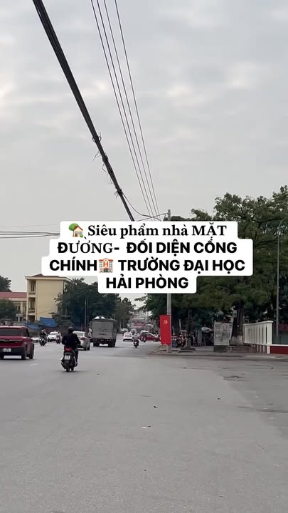 Nhà mặt đường Phan Đăng Lưu, Kiến An, 330m² - Vị trí kim cương gần Trường Đại học Hải Phòng!