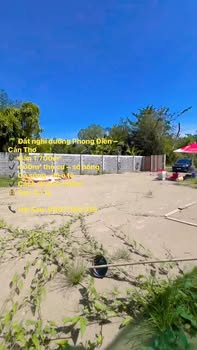 Đất nghỉ dưỡng Phong Điền Cần Thơ 1700m² giá 4.1 tỷ - Sổ hồng chính chủ