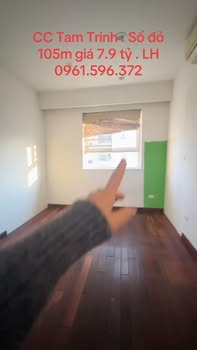 Chung cư Tam Trinh Hoàng Mai 105m² giá 7.5 tỷ - Chính chủ, sổ đỏ