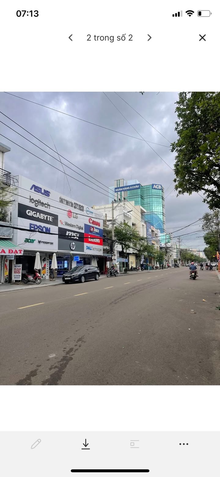 Nhà mặt tiền 2 tầng Trần Phú Quy Nhơn 142m² giá 20 tỷ - Vị trí đắc địa gần ngân hàng