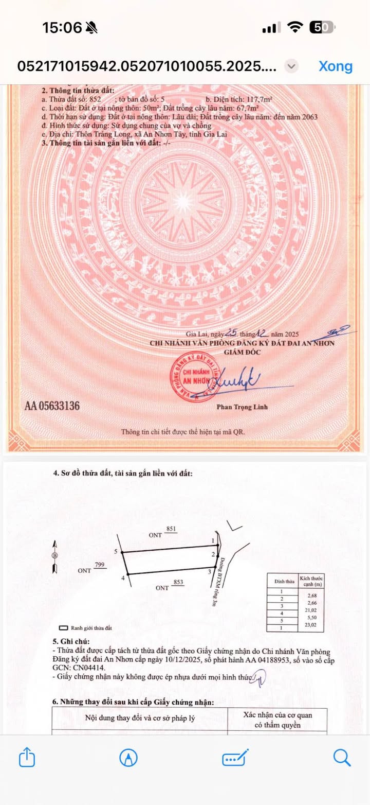 Đất nền An Nhơn Tây 100m² giá 3xx - Đầu tư sinh lời bền vững!