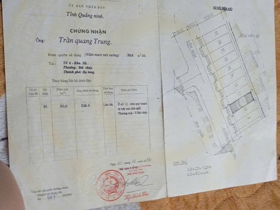 Đất nền Bãi Cháy 50m² giá thỏa thuận - Đường ô tô tránh, vị trí đắc địa!