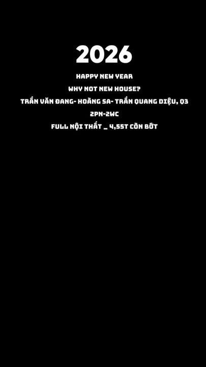 Nhà 2 tầng Trần Quang Diệu Q.3 - 60m² giá 4 tỷ - Sẵn sàng vào ở ngay!