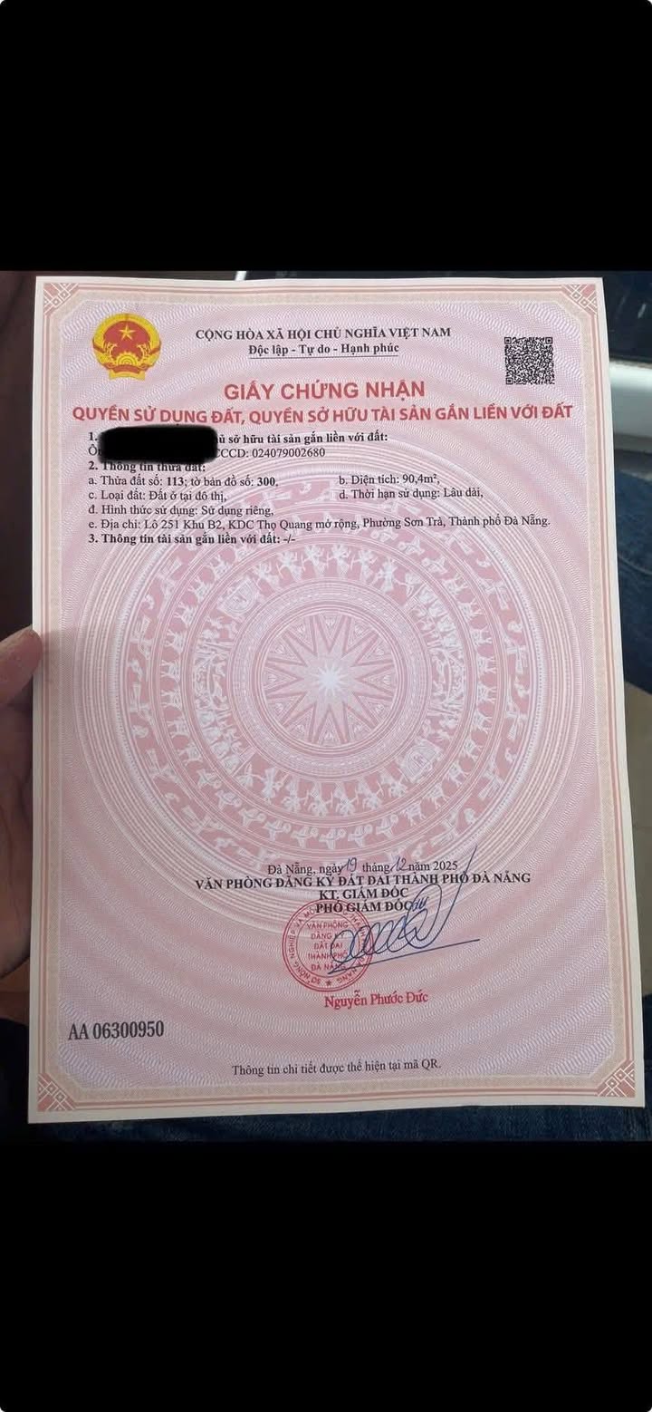 Nhà 2 tầng góc Phước Lộc 1 & Nguyễn Chế Nghĩa, Sơn Trà 90m² giá 9 tỷ - Đón chào bạn về ở ngay!