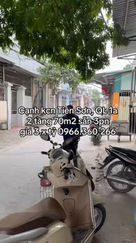 Nhà 2 tầng Quốc lộ 1A Tiên Du 70m² giá 3 tỷ - Cạnh khu công nghiệp Tiên Sơn!