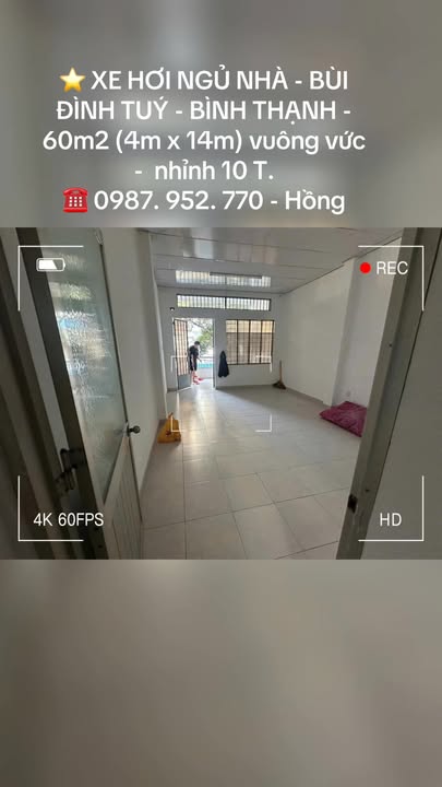 Đất nền Bùi Đình Túy, Bình Thạnh 60m² - Giá tốt, vị trí đẹp!