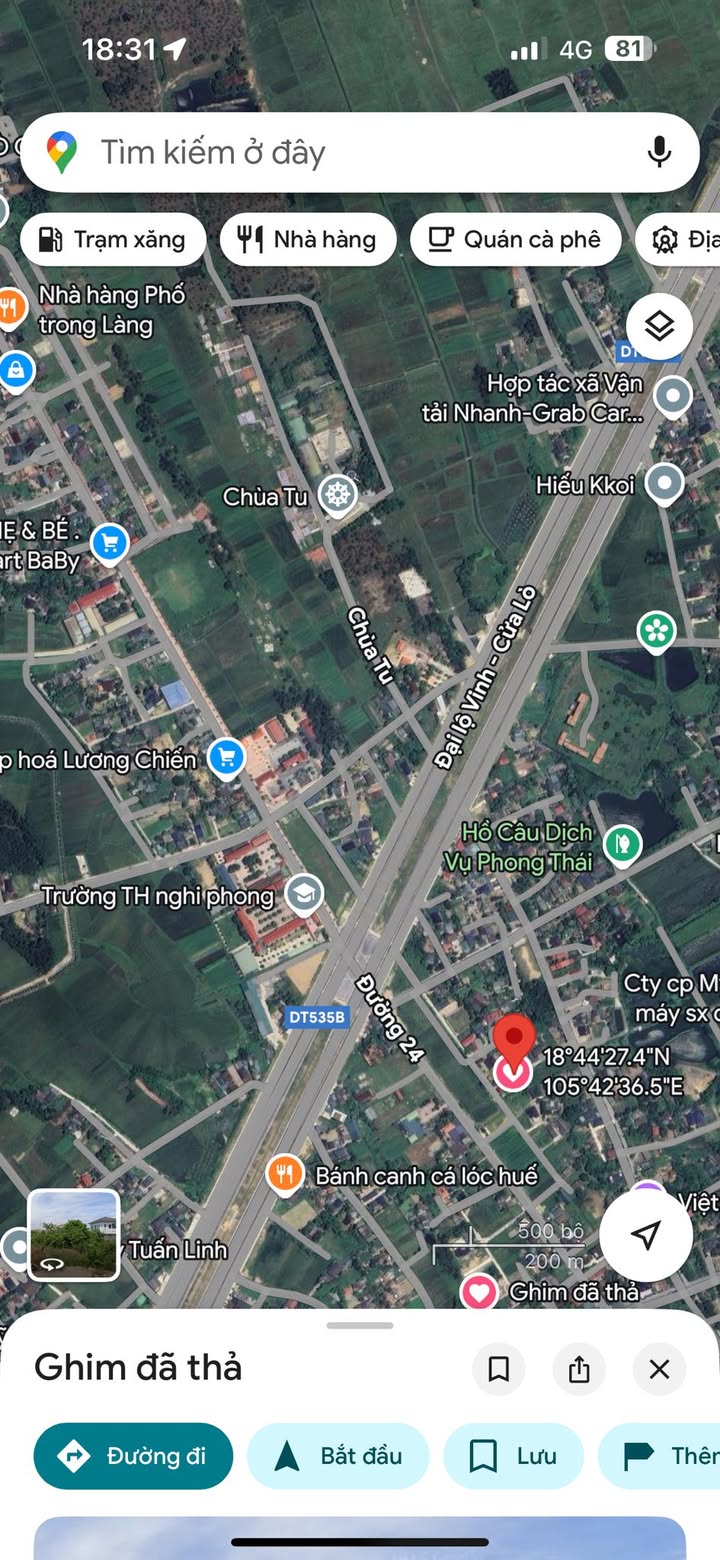 Đất chính chủ Nghi Phong 388m² giá 9.704 tỷ - Đường rộng, vị trí trung tâm!