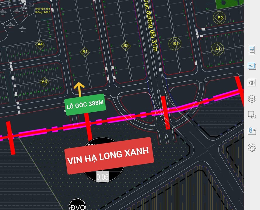 Đất nền tại khu phân lô Thống Nhất 3 Tân An - Diện tích 388m² - Vị trí đắc địa, đầu tư sinh lời!