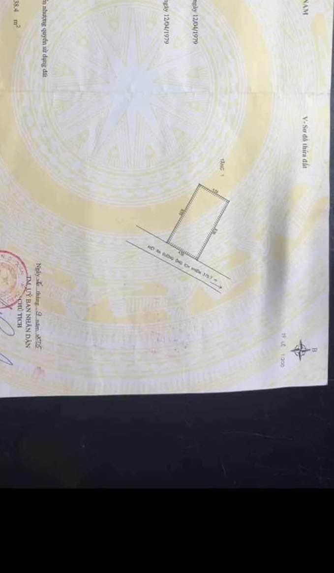 Nhà cũ bán đất tại Đà Nẵng 40m² - Sổ đỏ đẹp, gần biển Nguyễn Tất Thành