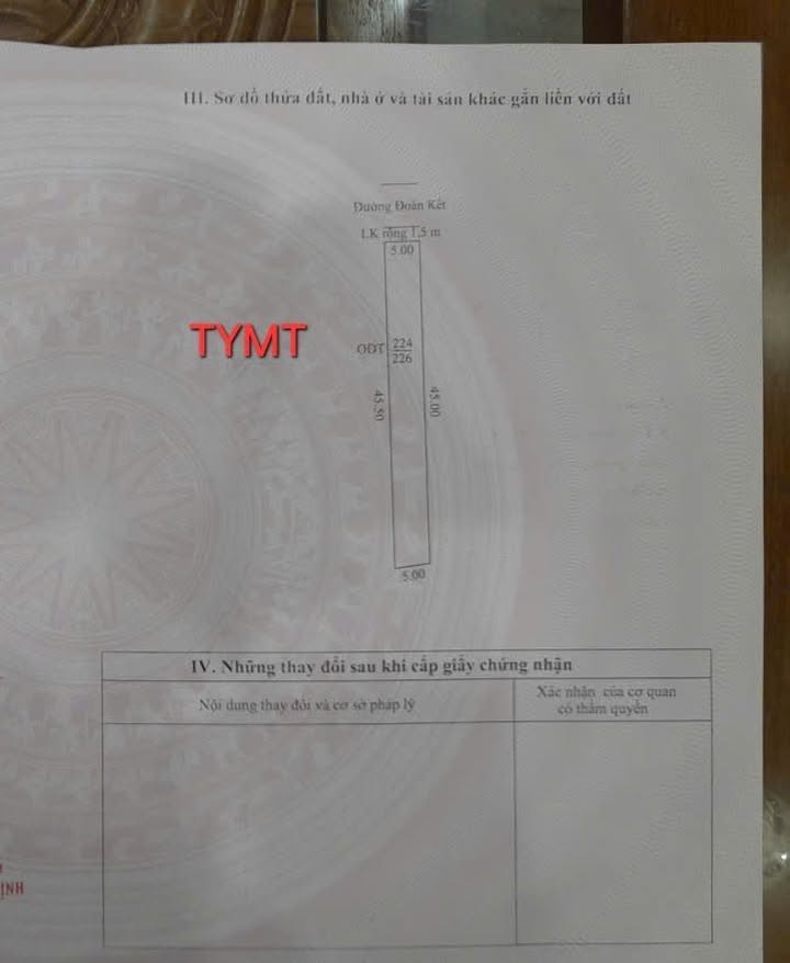 Nhà 3 tầng phố Mít Sắt, phường Sao Đỏ, 227m² giá 3.4 tỷ - Không thể bỏ lỡ!