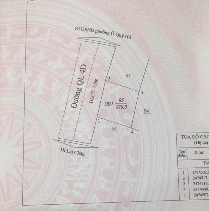 Đất ô Quý Hồ Sa Pa 210m² giá 5 tỷ - View Tả Ly ấn tượng!