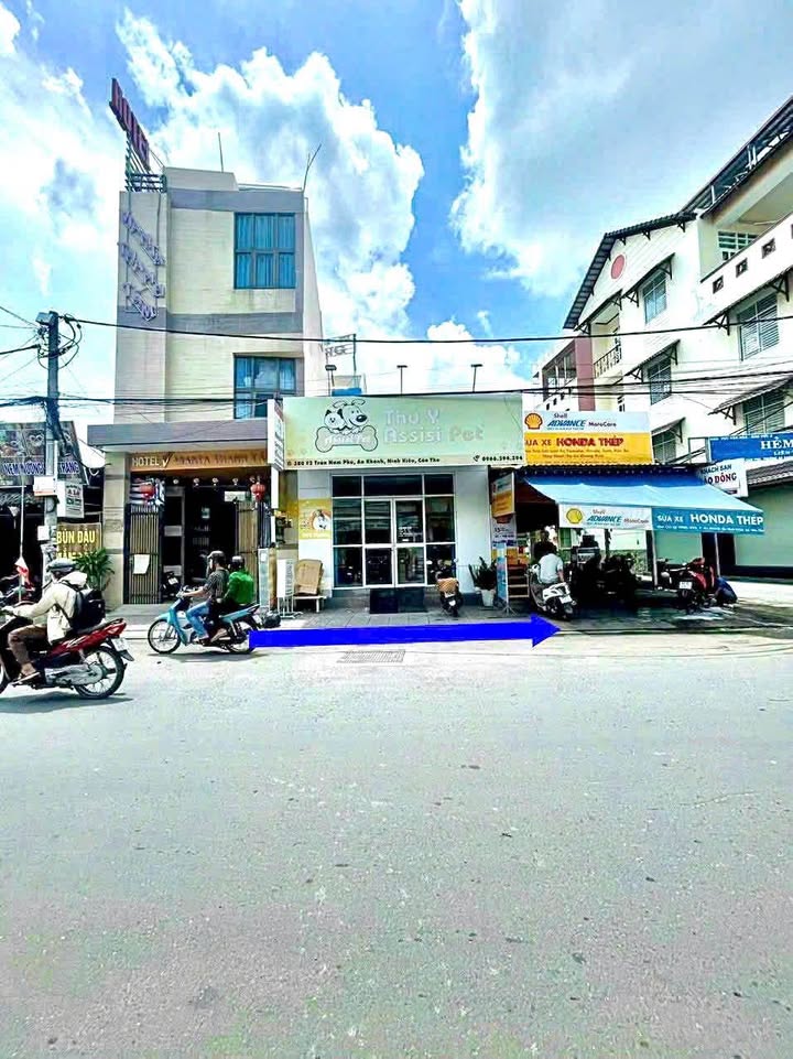 Nhà Trệt 2 mặt tiền đường Trần Nam Phú, Cần Thơ 104.5m² giá 8 tỷ - Sổ hồng chính chủ!