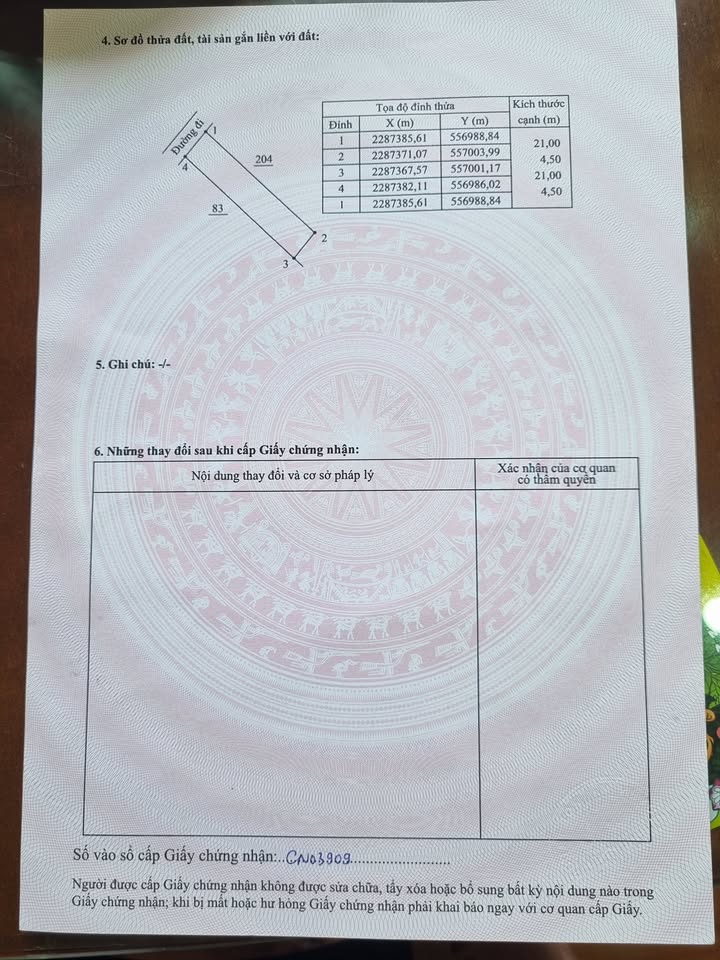 Đất nền phường Lam Sơn, TP Hưng Yên 94m² giá 3.29 tỷ - Chính chủ bán gấp!