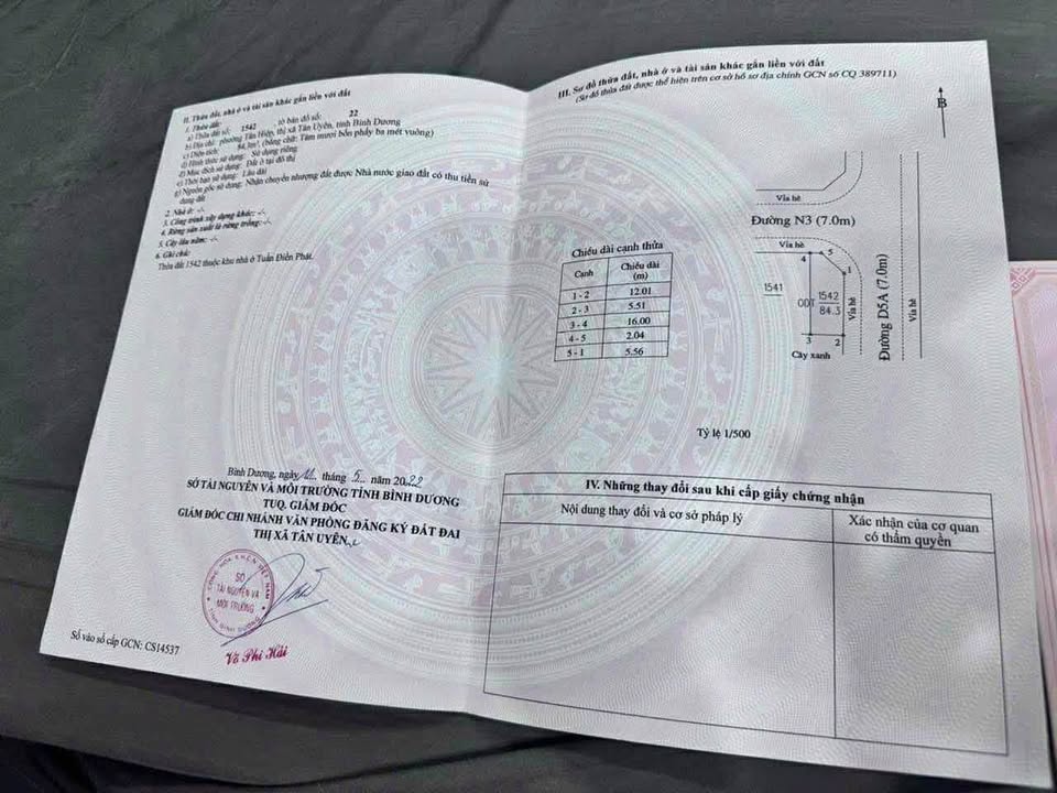 Đất nền lô góc KDC Tuấn Điền Phát Tân Hiệp 84m² giá 1.7 tỷ - Cơ hội đầu tư sinh lời!