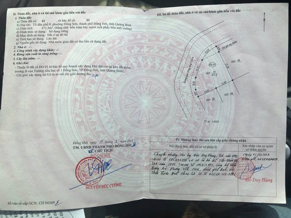 Lô đất 2 mặt tiền Eco Đồng Sơn 471m² giá 1.9 tỷ - Cơ hội đầu tư hiếm có!