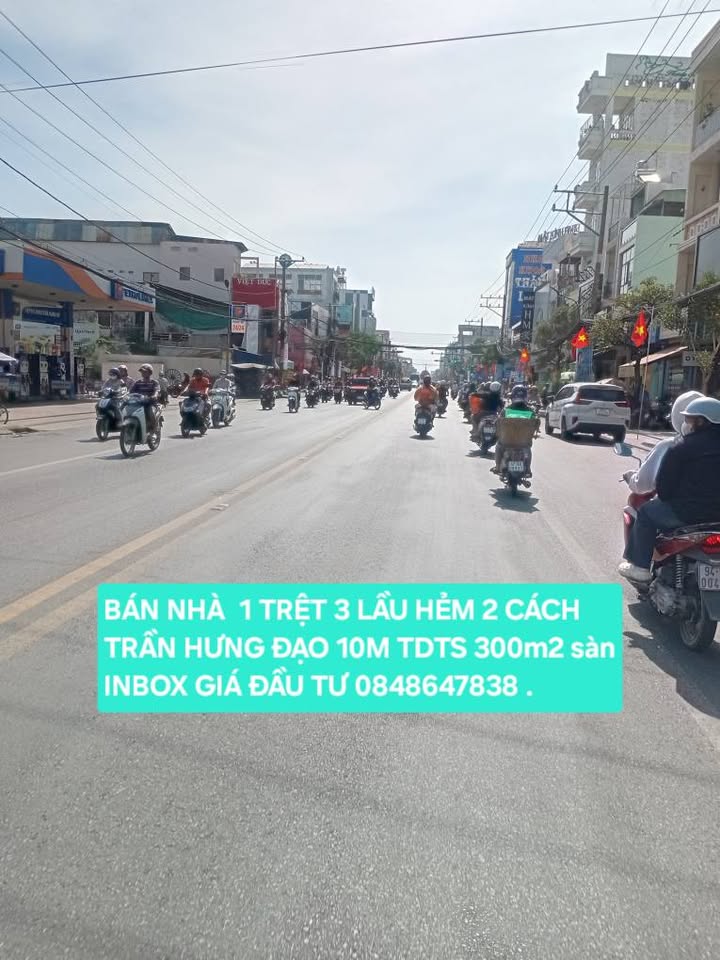 Nhà 3 Lầu Hẻm 2 Đường Trần Hưng Đạo, 77m² - Giá Thỏa Thuận Thuận Lợi Kinh Doanh