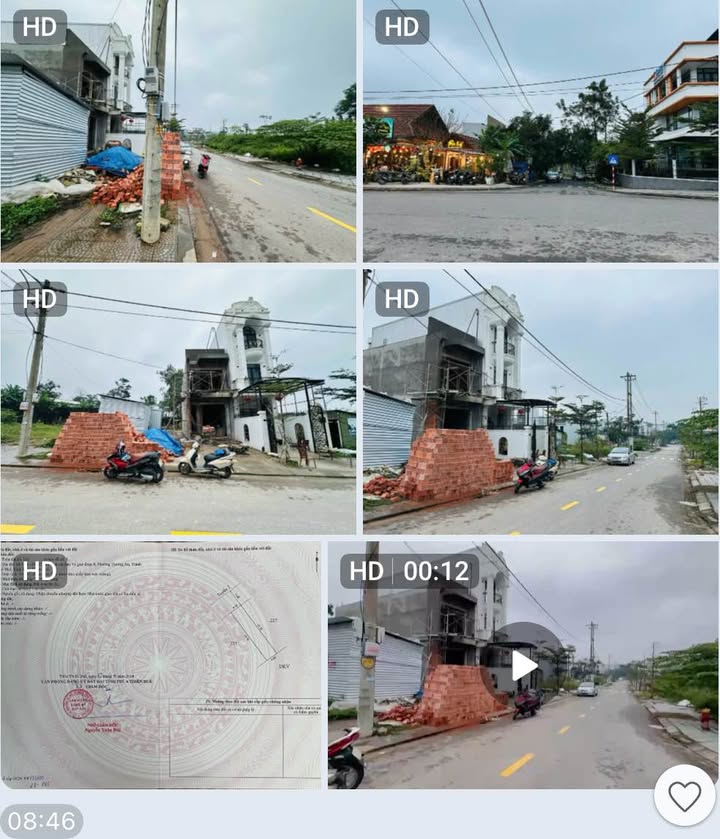 Đất nền KQH Bầu Vá, Trường An, Huế 78.8m² giá 2.9 tỷ - Sổ hồng chính chủ!