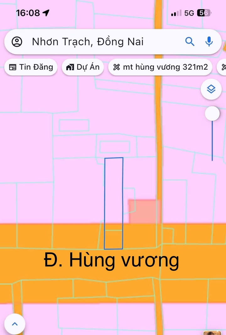 Đất nền mặt tiền Hùng Vương, xã Vĩnh Thanh, 321m² - Đầu tư sinh lời ngay!