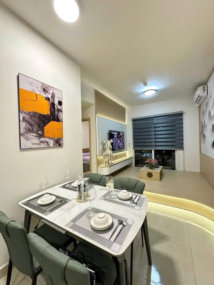 Căn hộ 2PN tại Dragon Castle Hạ Long 60m² giá 6 triệu - Full nội thất sang trọng!