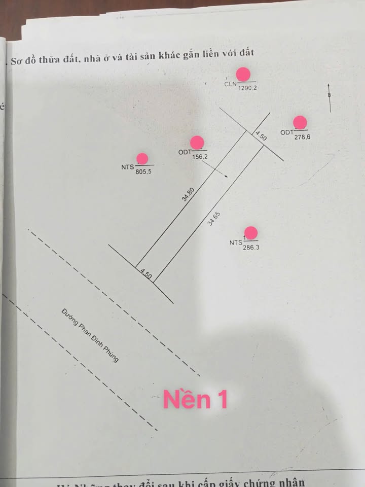 Bán 3 Nền Đất Liền Kề Đường Phan Đình Phùng, Châu Đốc - Giá Hấp Dẫn Chỉ 55 triệu/m²